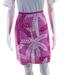 Lilly Pulitzer Skirts | Lilly Pulitzer Womens Printed Mini Skirt Pink White Cotton Size 8 | Color: Pink/White | Size: 8