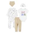 Nike Matching Sets | Baby Boys Nike 5-Piece Set | Color: Cream/Tan | Size: 6mb