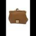 Dooney & Bourke Bags | Dooney & Bourke Pebble Leather Kisslock Coin Purse Caramel | Color: Brown | Size: Os