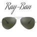 Ray-Ban Accessories | New Ray-Ban Large Metal Aviator Sunglasses Silver Frame Gray Gradient Lens | Color: Gray/Silver | Size: Os