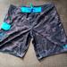 Under Armour Swim | Men's Under Armour Blue And Grey Swim Trunks, Size 38 | Color: Blue/Gray | Size: 38