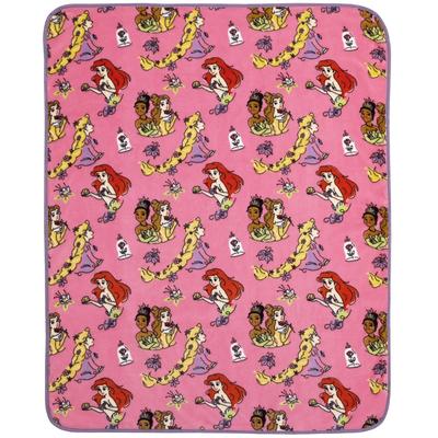 Disney Bedding | Disney Princess Plush Toddler Blanket | Color: Pink | Size: 40in.X50in.