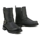 Milwaukee Motorcycle Clothing Company MB407 Men s Black Afterburner Motorcycle Leather Boots 14