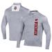 Men's Under Armour Heather Gray Wisconsin Badgers Gameday Twist Quarter-Zip Top