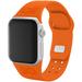 Orange Philadelphia Flyers Debossed Silicone Apple Watch Band