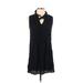 Max Studio Casual Dress - Popover: Black Dresses - Women's Size X-Small