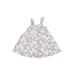 Baby Gap Dress - Fit & Flare: White Floral Skirts & Dresses - Size 0-3 Month