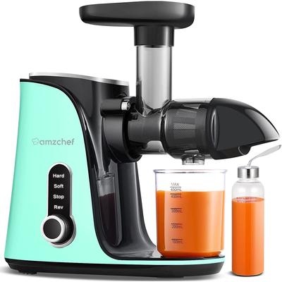 Juicer Machines,Slow Masticating Juicer Extractor, Cold Press Juicer with Two Speed Modes, Travel bottle(500ML)