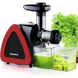 Wheatgrass Juicer Machines, Cold Press Masticating Juicers for Home, Easy to Clean and Quiet Motor, Reverse Function