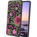 Compatible with Samsung Galaxy S10+ Plus Phone Case Pretty-floral-purple-5 Case Silicone Protective for Teen Girl Boy Case for Samsung Galaxy S10+ Plus