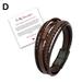 To My Son Love You Forever Leather Braided Bracelet Wristband + Gift Card Mens Y9Q6