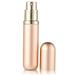 Refillable Portable Mini Perfume Atomizer for Travel 5ml Luxury Empty Leakproof Pump Perfume Spray bottle Atomizer for Man and Woman (Y-Rose Gold)