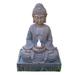 Bungalow Rose Buddha Garden Statue | 14 H x 7.25 W x 5 D in | Wayfair 9371717475474B32B484314279C1A80B