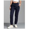 Sweathose TRIGEMA "TRIGEMA Sweathose", Damen, Gr. XL, US-Größen, blau (navy), 70% Baumwolle, 30% Polyester, sportlich, Hosen