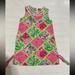 Lilly Pulitzer Dresses | Lilly Pulitzer Jubilee Girl’s Safari Print Dress | Color: Green/Pink | Size: 7g