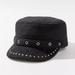 Urban Outfitters Accessories | Mila Studded Cabbie Hat | Color: Black/Silver | Size: Os