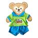 Disney Toys | Disney Parks Duffy The Disney Bear Aulani Disney Resort 2014 Clothes Outfit 17" | Color: Blue/Green | Size: Fits 17" Duffy