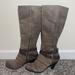 Jessica Simpson Shoes | Jessica Simpson Tall Weathered Leather Upper Boots Size 8 | Color: Brown/Tan | Size: 8