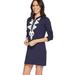 Lilly Pulitzer Dresses | Lilly Pulitzer Upf 50+ Hooded Skipper Popover Dress In True Navy Size Xs | Color: Blue | Size: Xs