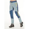 Stoffhose WHISTLER "Saldon", Damen, Gr. 42, EURO-Größen, blau (hellblau, blau), 100% Polyester, unifarben, casual, lang, Hosen, mit verstärkten Belastungszonen