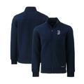 Men's Cutter & Buck Navy Boston Red Sox Stars Stripes Roam Eco Recycled Full-Zip Jacket