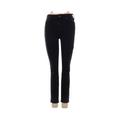 Abercrombie & Fitch Jeans - Mid/Reg Rise Skinny Leg Denim: Black Bottoms - Women's Size 25 - Black Wash