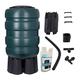 Medium Large & Extra Large UV Blocker Water Butt Rain Water Collectors & Treatment Cleaner Full Kits (250L Water Butt & 1 Treatment Bottle)