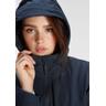 Funktionsparka JACK WOLFSKIN ""SOLAIA PARKA W"" Gr. 40, blau (night blue) Damen Jacken Wasserdicht & Winddicht Atmungsaktiv