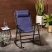 KD Folding Zero Gravity Chair Metal in Blue | 24.9 H x 38.58 W x 37.4 D in | Wayfair G07HMP8SPW