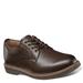 Florsheim Supacush Plain Toe Ox Jr - Boys 12 Toddler Brown Oxford Medium