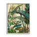 Stupell Industries Tropical Jungle Plant Leaves Giclee Art By Elaine Vollherbst-Lane Wood in Brown | 30 H x 24 W x 1.5 D in | Wayfair