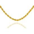 GOLD CHAINS: ROPE SOLID GOLD CHAIN 1.5MM : 14K 24