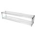 Shelving Inc. 14 d x 60 w Chrome Wire Shelving with 2 Tier Shelves Weight Capacity 800lbs Per Shelf