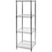 Shelving Inc. 18 d x 18 w x 72 h Chrome Wire Shelving with 4 Shelves