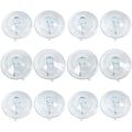 Suction Cups for Glass 2.5 Inches Suction Hooks Window Suction Cups with Hooks for Home Kitchen Bathroom Wall (12 Packs)