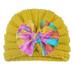 YDOJG Girls Boys Hats Caps Baby Colorful Beanie Bowknot Elastics Turban Hat Cap