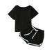 B91xZ Toddler Girl Outfits Baby Girl Clothes2PC Clothes Set Size 3-4 Years