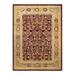 Eclectic One-of-a-Kind Hand-Knotted Area Rug - Red 9 1 x 11 10
