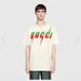 Gucci Shirts | Gucci T-Shirt With Gucci Blade Print | Color: Cream/White | Size: Xs