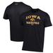Men's Under Armour Black Iowa Hawkeyes Track & Field Performance T-Shirt
