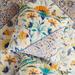 Anthropologie Bedding | Anthropologie Elspeth Euro Sham Nwt | Color: Blue/Yellow | Size: Euro Sham