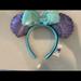 Disney Accessories | Disney Little Mermaid Ariel Mickey Ear Hea | Color: Blue | Size: Os