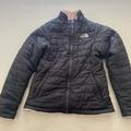 The North Face Jackets & Coats | Girls North Face Reversible Jacket | Color: Gray/Pink | Size: Mg