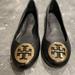 Tory Burch Shoes | Never Worn Tory Burch (Size 7) Black Ballet Flats | Color: Black/Gold | Size: 7