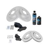 2008-2012 Chrysler Town & Country Front and Rear Brake Pad and Rotor Kit - TRQ