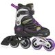 FILA SKATES 010622185 WIZY G Inline Skate Kid Black/Yellow/Magenta Größe XL 38-41