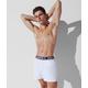 Karl Lagerfeld, Essential Karl Logo Board Shorts, Man, White, Size: S