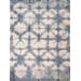 "Pasargad Home Shibori Collection Hand-Loomed Silk & Wool Area Rug- 6' 0"" X 9' 0"" - Pasargad Home PEL-12 6x9"