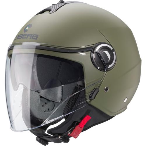 Caberg Riviera V4 X Jethelm, grün, Größe XL
