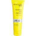 Revolution Skincare Gesichtspflege Sonnenpflege Invisible Sun Protect Face Cream SPF 50